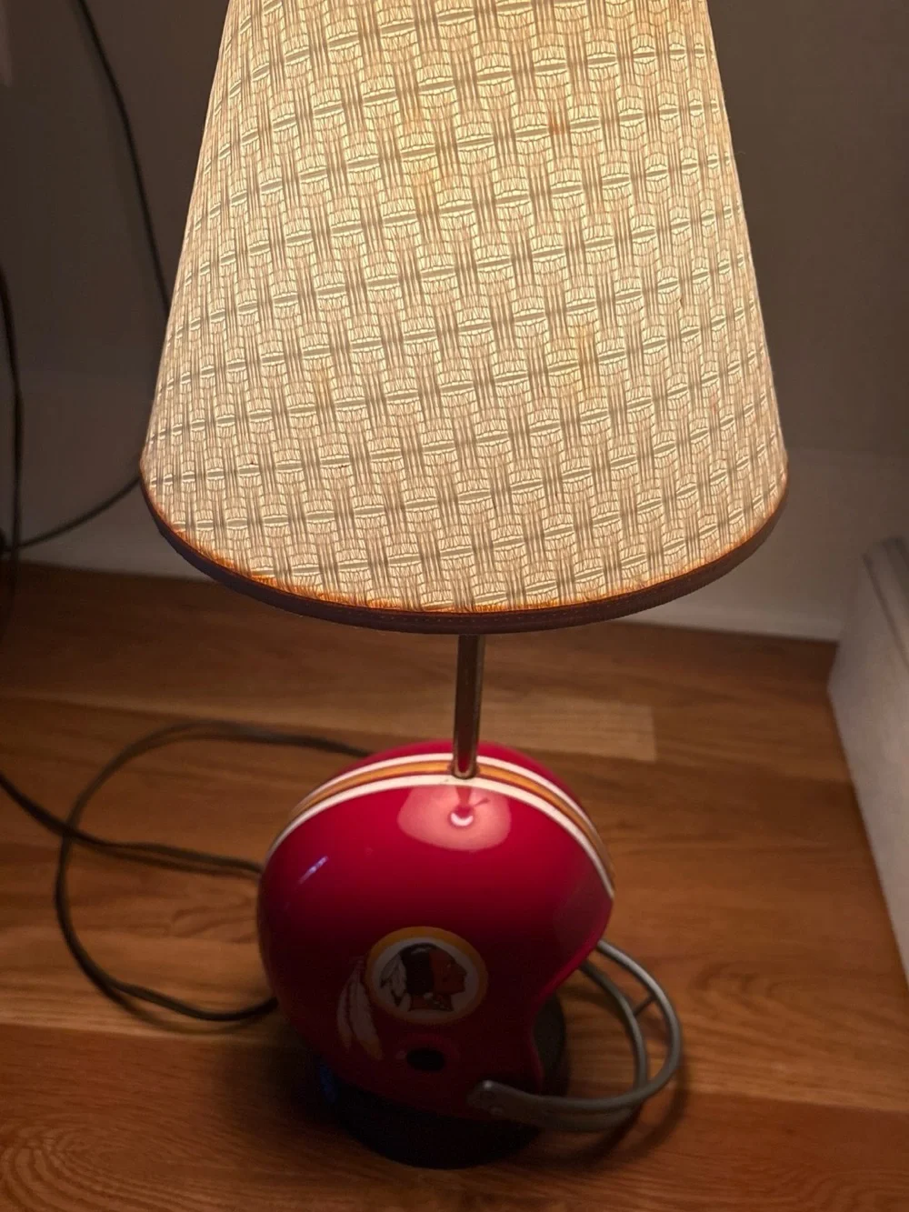 1973 Washington Redskins Helmet Lamp Pro Sports Marketing Inc Works 17